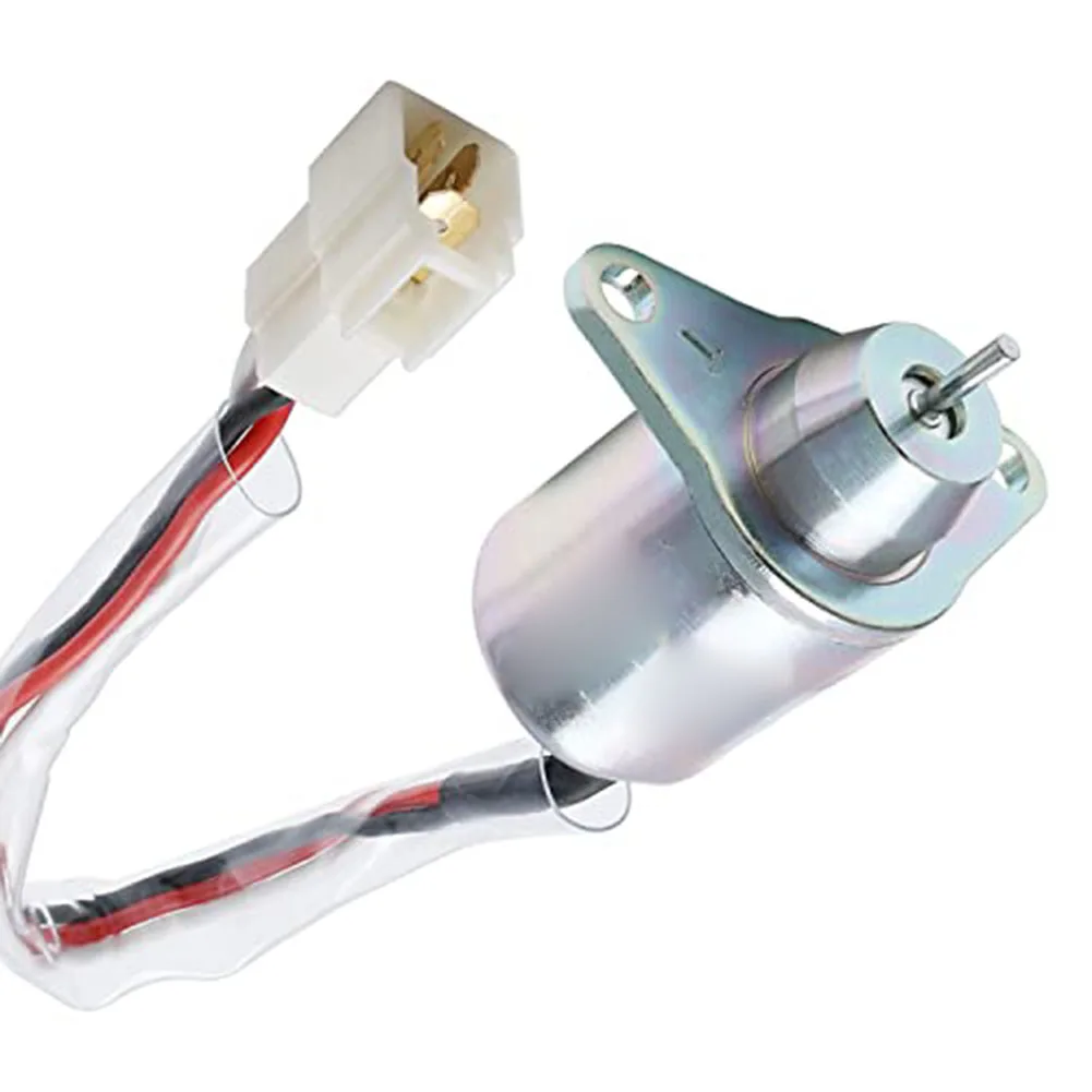1503ES12S5SUC5S fuel shut off solenoid valve 12V replacement for Yanmar 3TNE84 3TNE88 3TNV70 3TNV76 compatible models