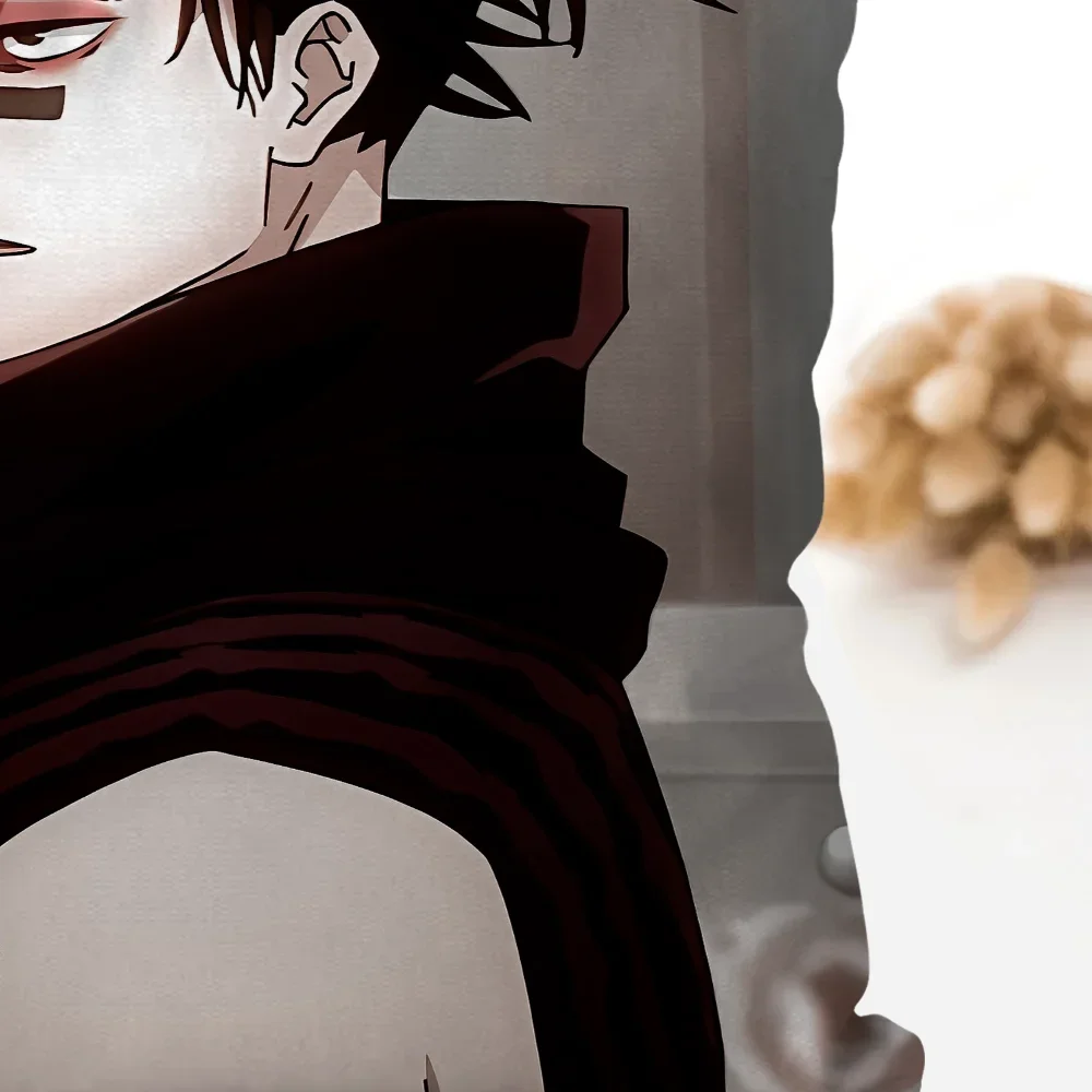 1 قطعة Choso Jujutsu Kaisen أنيمي كيس وسادة وسادة مربعة غرفة نوم أريكة الترفيه الراحة وسادة سيارة غرفة المعيشة ديكور المنزل 40X40 #3