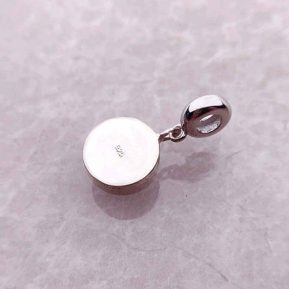 Fashion Unisex Best Friends Fantastic Pretty Ying Yang Taiji Bagua Charm Pendant 925 Sterling Silver Jewelry For Lovers Gifts