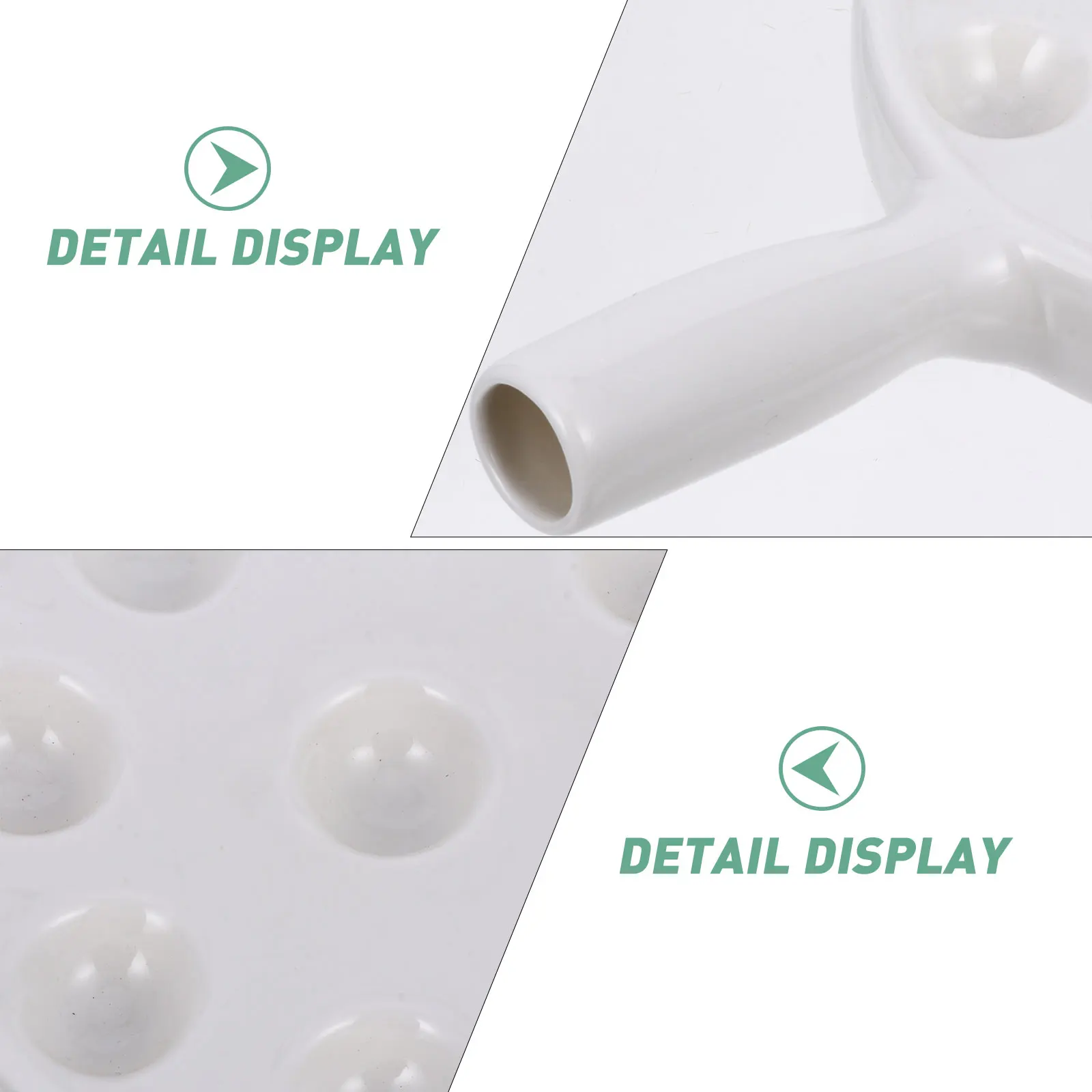 

1Pcs Escargot Plate Special Holes Design Non Slip Snail Ceramic Baking Plate Restaurant Grade Kitchen Gadget Oyster Baking Tray