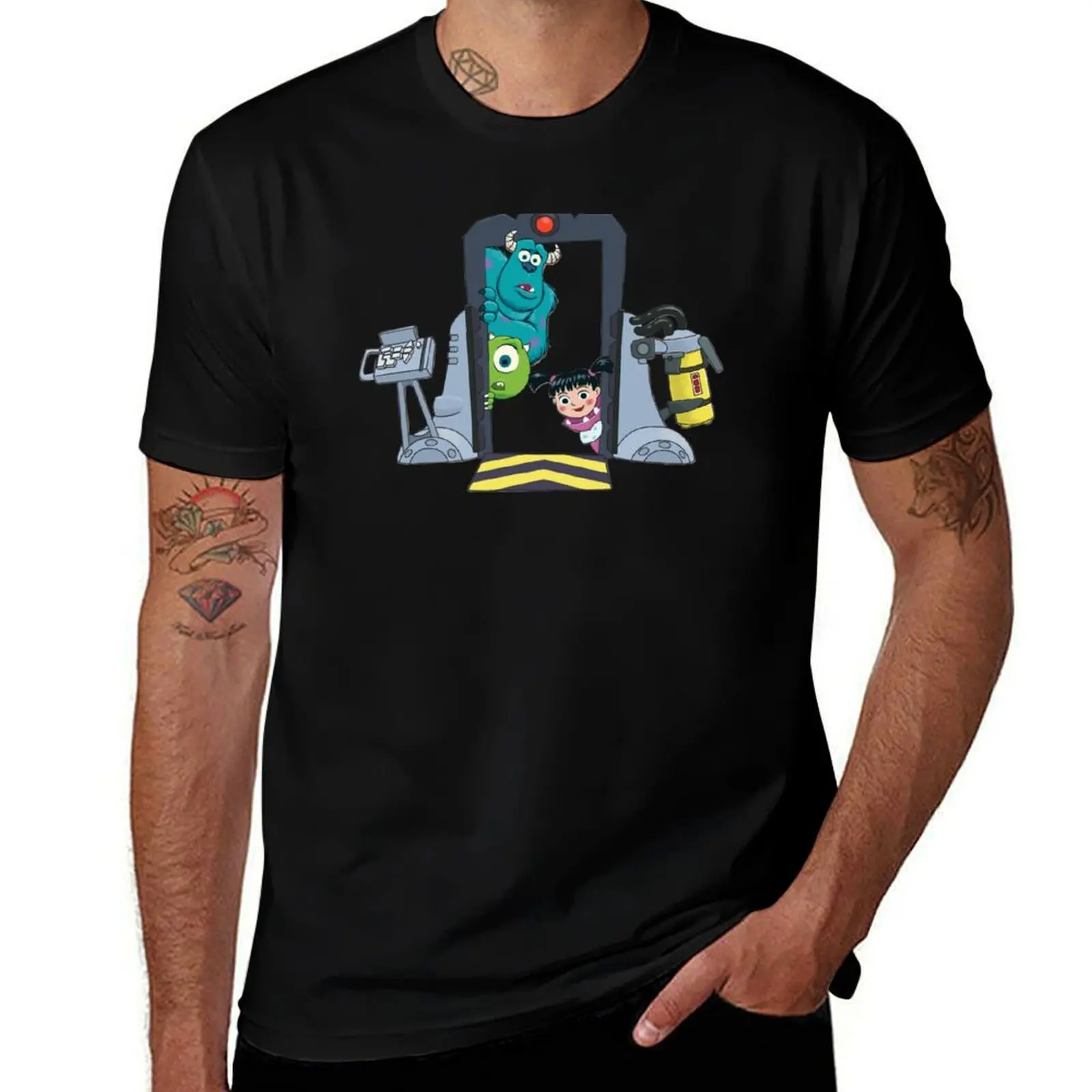 

Boo Door T-Shirt t shirts for man cotton soft t shirt man cotton T-Shirt