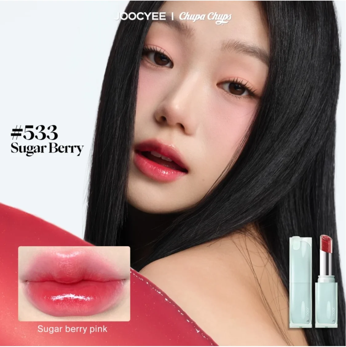 JOOCYEE LIPSTICK x Chupa Chups GLAZED ROUGE Moisturizer Long