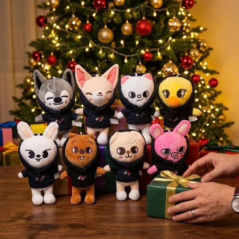 

Skzoo Plush Toys Stray Kids Cartoon Stuffed Animal Plushies Doll Kawaii Character Plush Doll Companion for Boy And Girls Adults