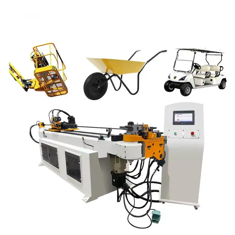 6 Axis Price Factory Double Head Hollow Ss Hydraulic Cnc Tube And Bender Bending Pipe Machine