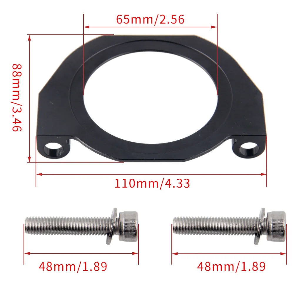 Crank Seal Serpentine Belt Guard Accessory Part For BMW 528i 335i 135i M2 S55 N54 N55 N52 7075 Aviation Aluminum Alloy