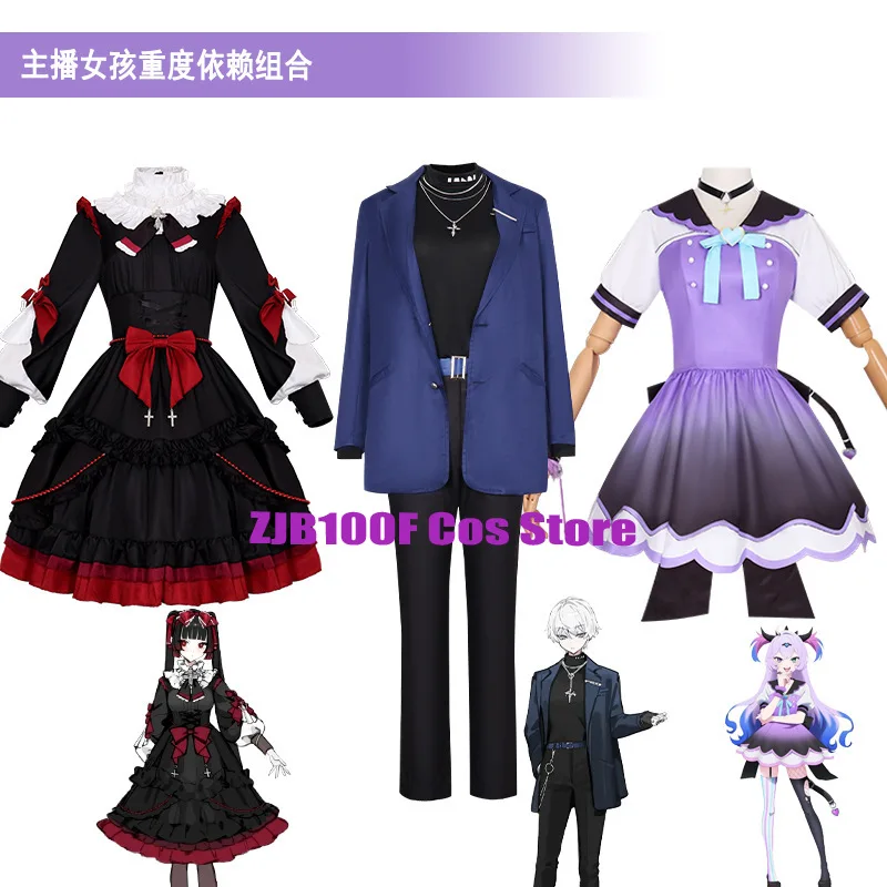 anime-kangel-michica-gokubara-poisonn-denpa-cosplay-costume-game-needy-karamazov-idol-women-dress-uniform-set