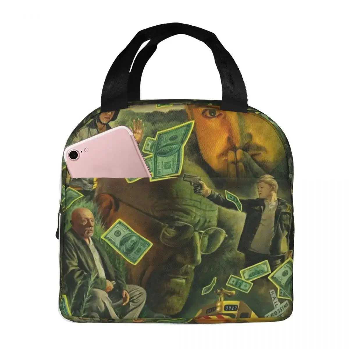 

Термосумка для обедов B-Breaking-S B-Bad-S Walter White: изолированная, для школы, герметичная, контейнер для еды