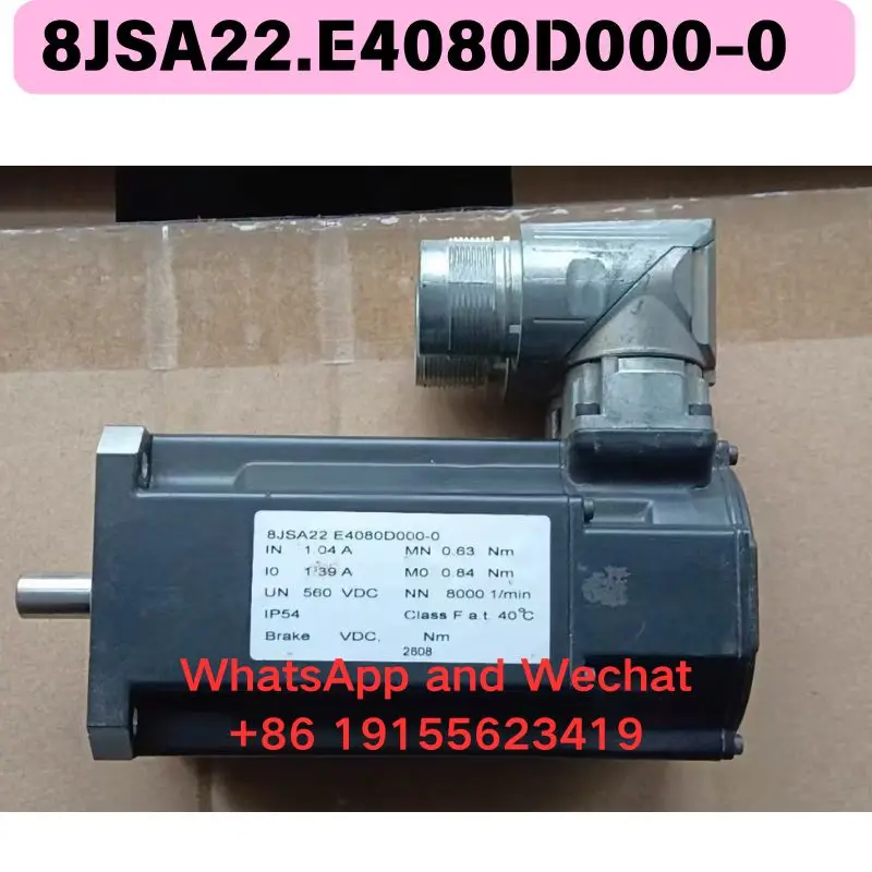 

Б/у электрооборудование 8JSA22.E4080D000-0 Функциональный тест ОК Быстрая доставка