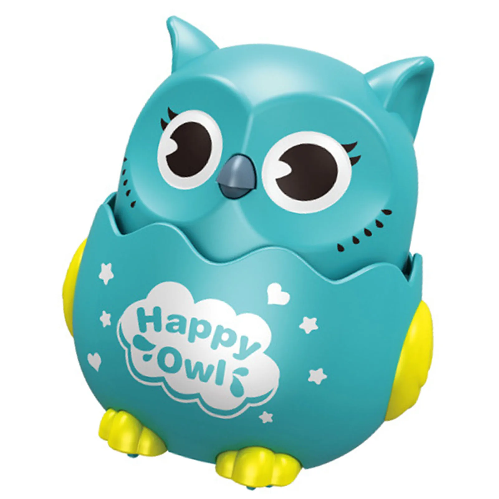 

Cartoon Owl Press Racel Toys Funny Owl Inertial Slide Toys for Toddler Babies Children Gift