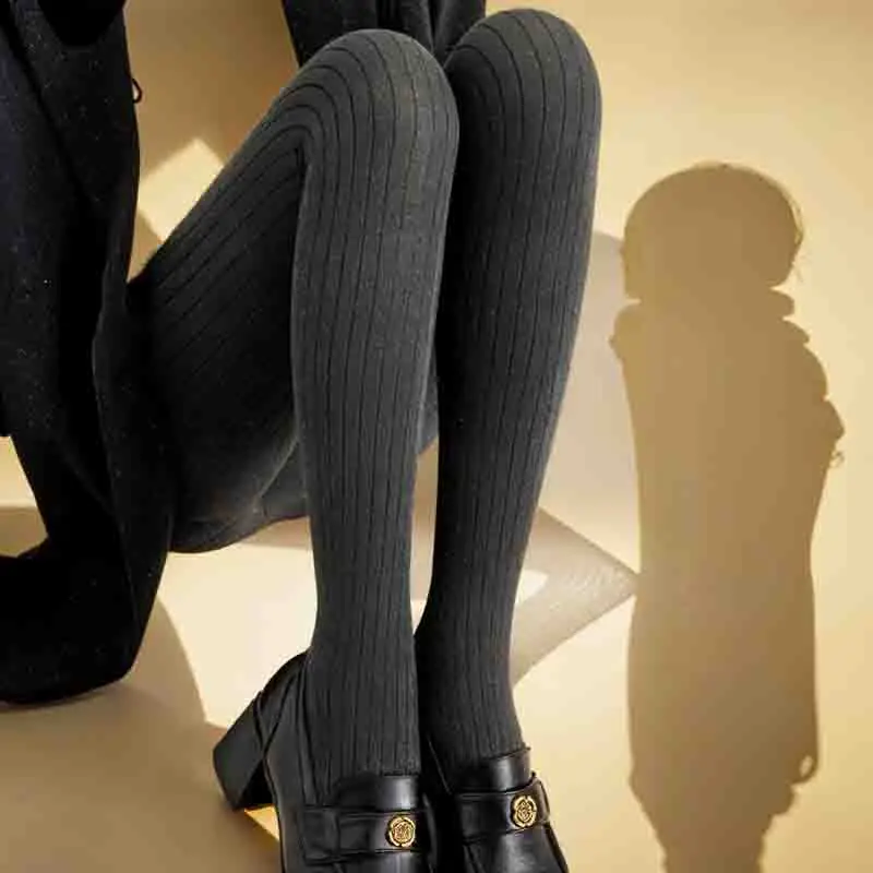 Leggings Woman Bright Multicolor Sculpting Flat Thigh Slimmer Footless Bum Low Waistband Drying Elegant Minimalist High-Waist Ol