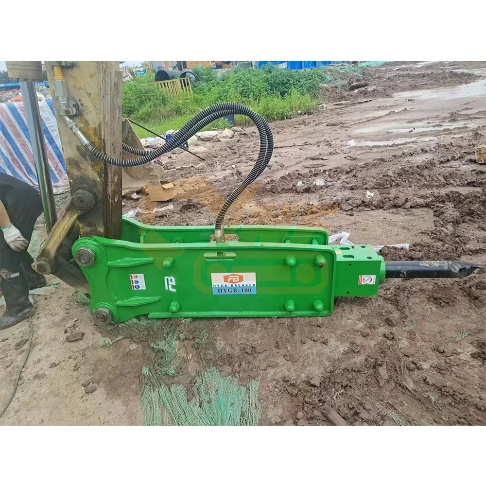 หัวเจาะคอนกรีตไฮดรอลิก SP400 สำหรับรถขุด ตัดเสาเข็ม เครื่องจักรก่อสร้าง