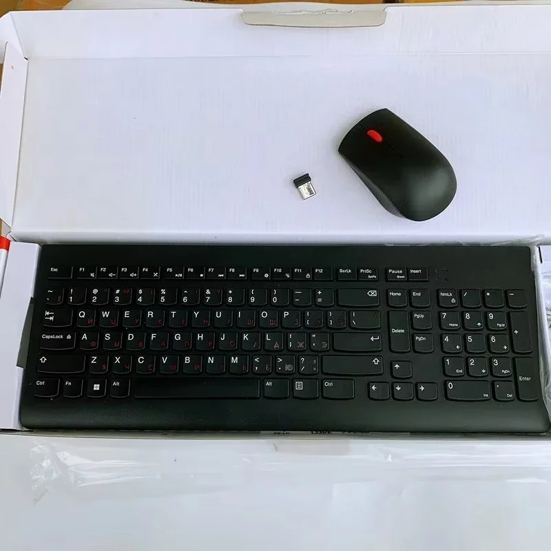 

Russian layout KBRFBU71 Wireless combo Keyboard and Mouse For Lenovo 510 Laptop desktop computer