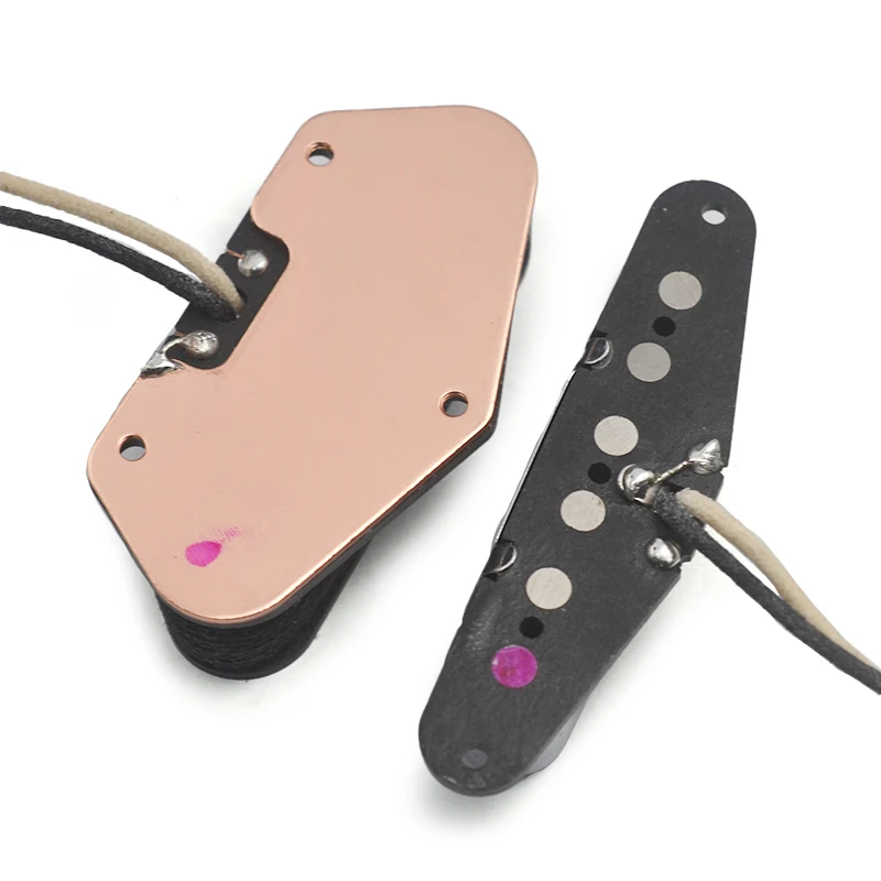 Best Offer Alnico 3 Magnet 1964 Pickup Set TL Guitar Pickup for Electric Guitar 7.5/9.2K Guitar Parts