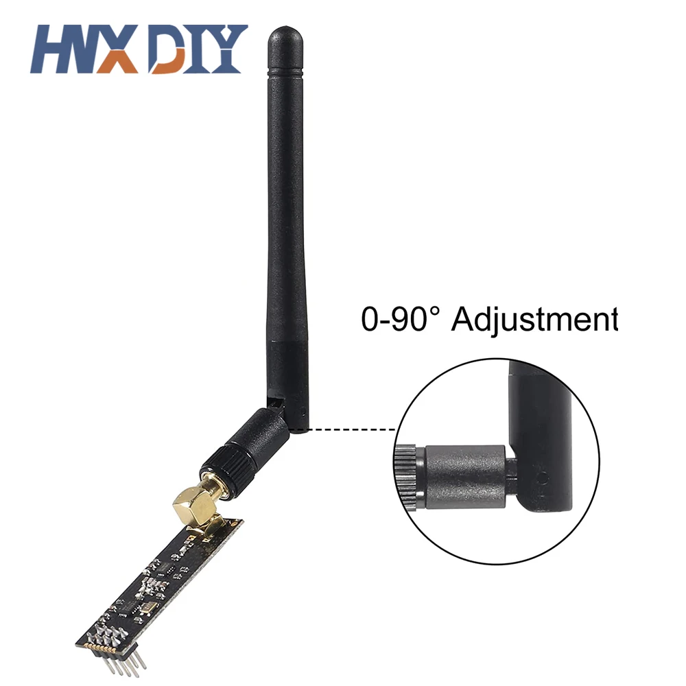 1-10 Uds NRF24L01 + módulo de transmisión de datos inalámbrico 2,4G 2,4 GHz NRF24L01 versión actualizada NRF24L01 + PA + LNA 1000 metros para Arduino