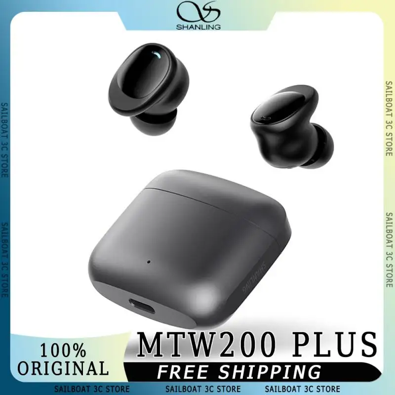 

SHANLING MTW200 Plus Wireless Hifi Earphones Dynamic Noise Cancellation IPX7 Waterproof Lightweight Bluetooth Headset Custom