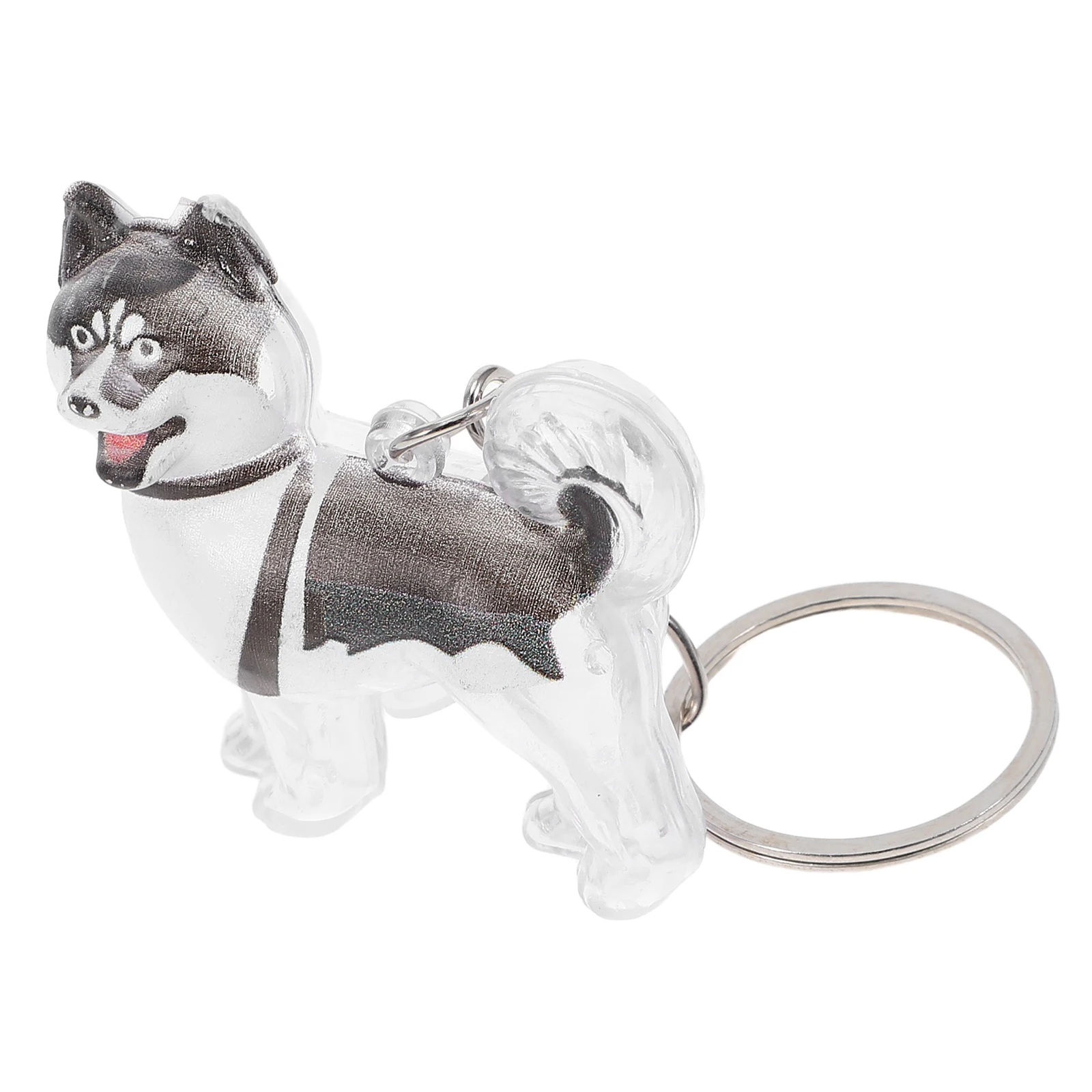 

Gashes Hair Storage Bottle Pet Memorial Keychain Souvenir Dog Abs Container Keepsake Display