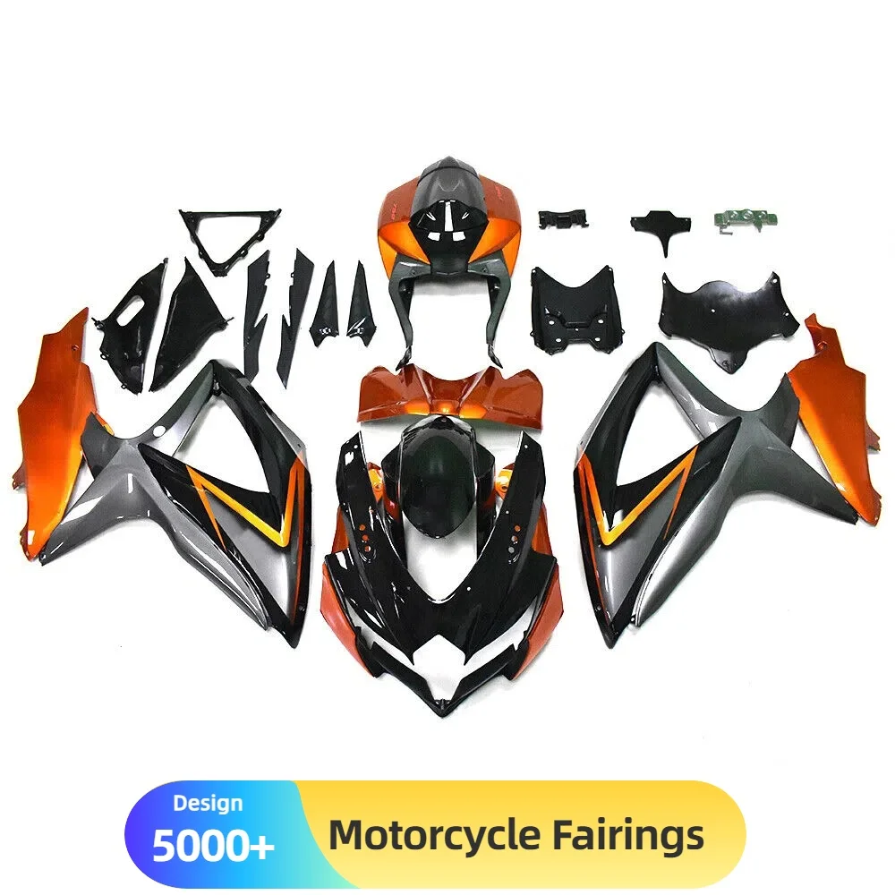 

For SUZUKI GSXR600 K8 2008-2010 Durable Motorbike Fairing Panels ABS Injection Molded High-Quality Replacement Bike Parts