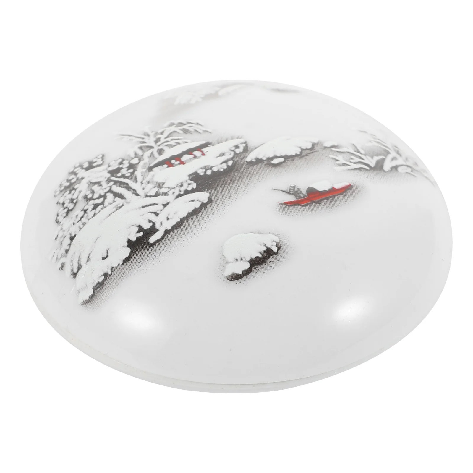 1 قطعة لوحة حبر قسط متعددة الأغراض الخط الصيني توريد لوحة الحبر الحمراء مع صندوق السيراميك Diy بها بنفسك اللوحة الحرفية سجل القصاصات #3