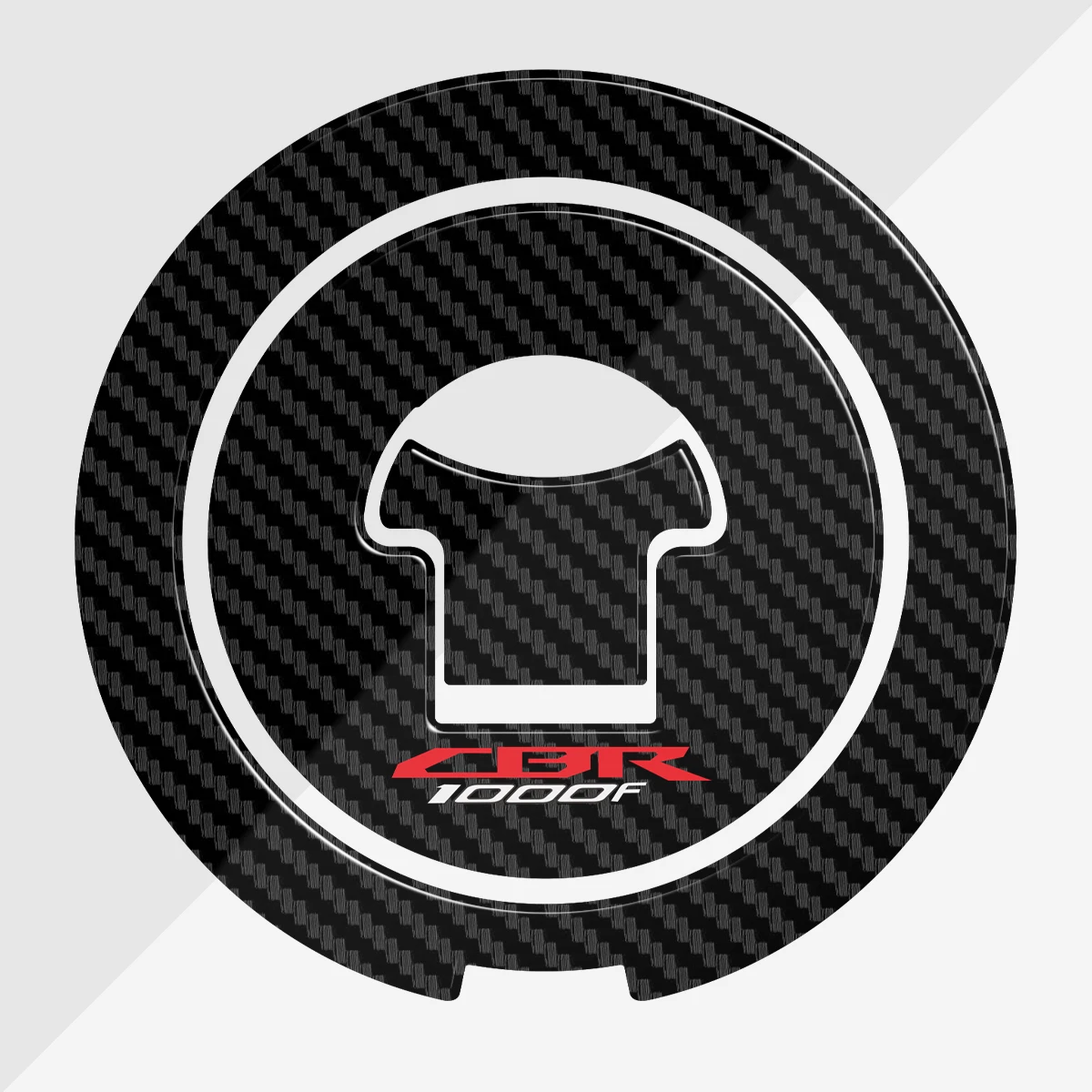 

3D Carbon Fiber Tank Pad Gas Cap Decal Protector Cover For Honda CBR1000F CBR 1000F CBR1000 F