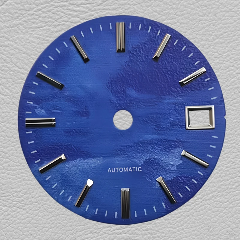 

Cloud sea 28.5mm NH35/NH36 dial, S logo, compatible with NH35/NH36 movements, mechanical modification accessories.