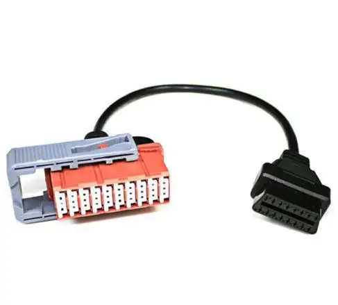 

Для Peugeot 30pin до 16pin диагностический инструмент OBD2 OBDII женский для Peugout Citroen