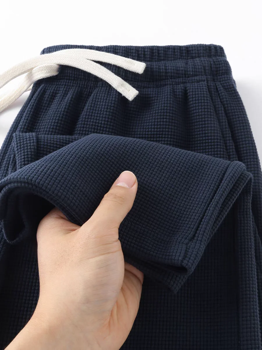 

Американские повседневные брюки Wer id в стиле ретро, весенне-осенние новые дышащие свободные однотонные длинные брюки для молодежной одежды для отдыха