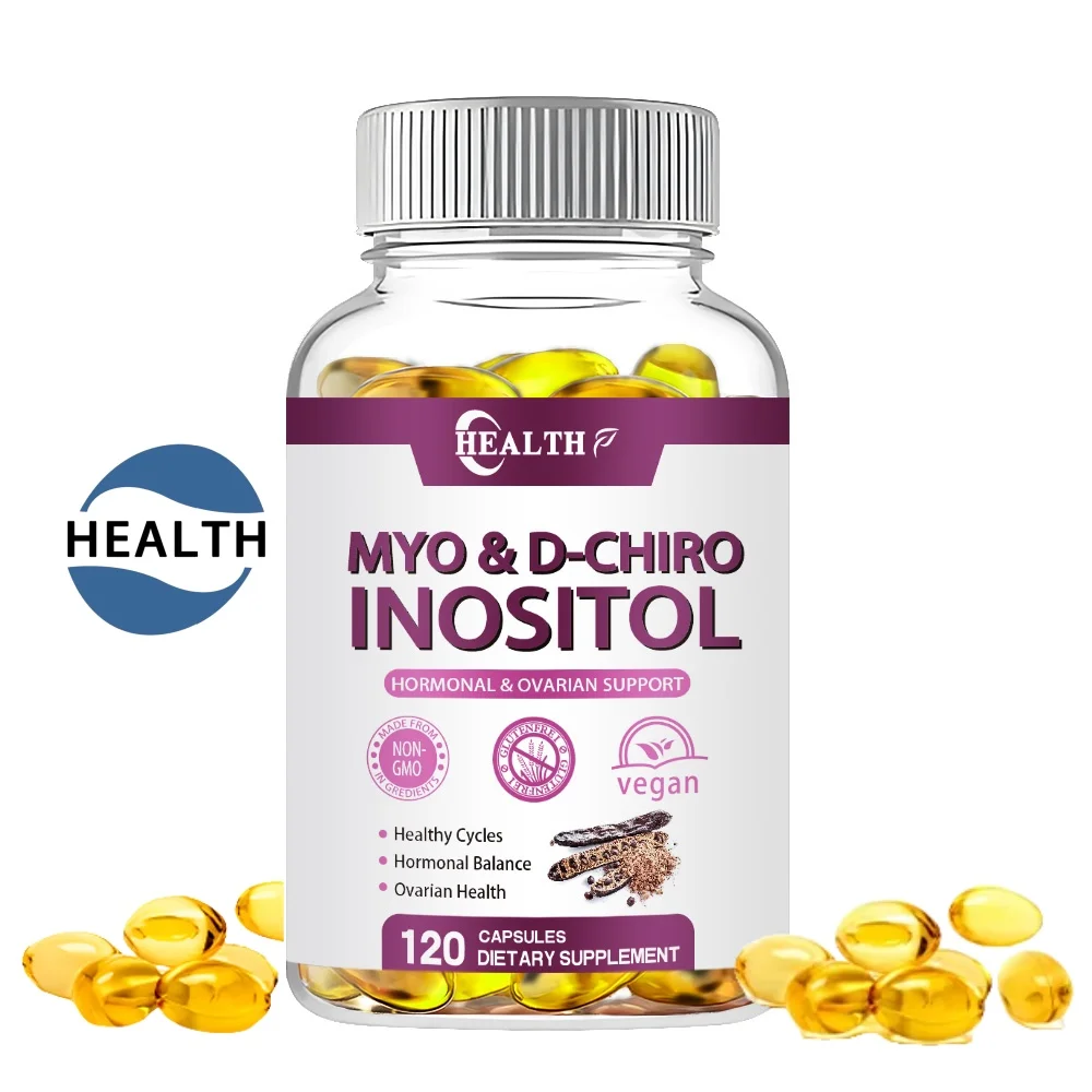 Myo DChiro Inositol Capsules with Folate Boost Ovarian Function Hormone Balance Fertility