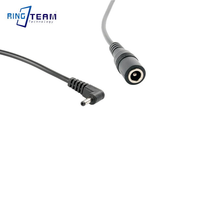 Câble adaptateur de batterie factice de caméra, Interface 3.0*1.1, câble de connecteur mâle à cc 5.5*2.1 femelle