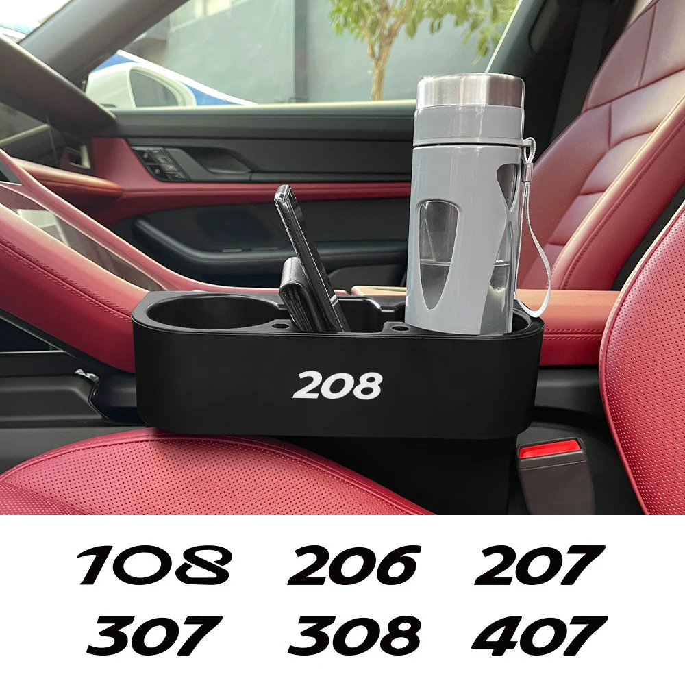 Car Cup Holder Accessories For Peugeot 206 207 208 301 307 308 T9 406 407 508 2008 3008 5008 108 RCZ 607 4008 301 Rifter 107 306