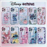 Stitch Case For VIVO Y28 Y76 Y75 Y02 Y02T Y02A Y11 V21 V23 Y33 Y51 Y31 Y17S Y50 Y30 V23E Y100 Y03 Y22 Y20 V30E cover Disney Cute
