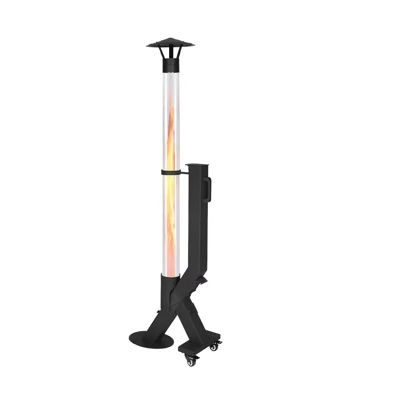 Modern Design Carbon Steel, Fire String Furnace, Pellet Heater Iron Torch