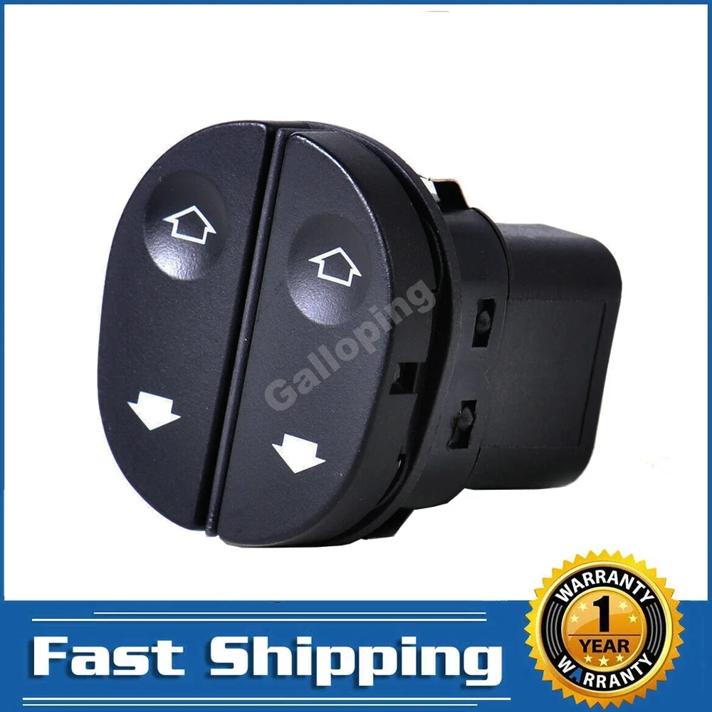 Driver Passenger Electric Window Control Lifter Switch Console Button for Ford Fiesta Fusion KA Puma Transit Connect 96FG14529BC