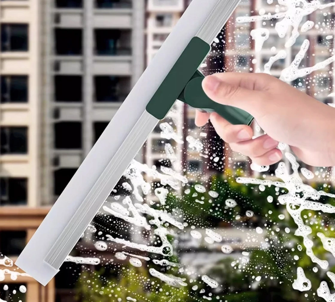 Silikon Besen Wischer Rakel Fenster Waschen Multifunktionale Haushalt Hause Boden Glas Schaber Hand-schieben Spiegel Reinigung Werkzeuge – Detail 9