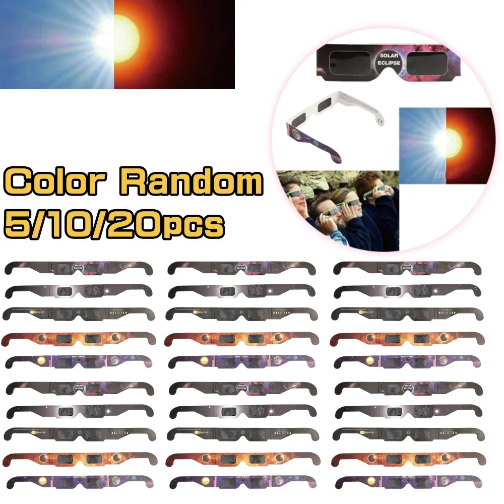 5/20Pcs Paper Solar…