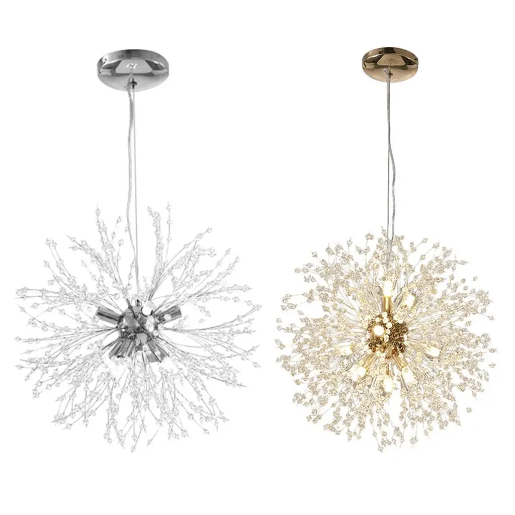 

Современная хрустальная люстра-одуванчик, подвесной светильник для гостиной, столовой, домашнего декора