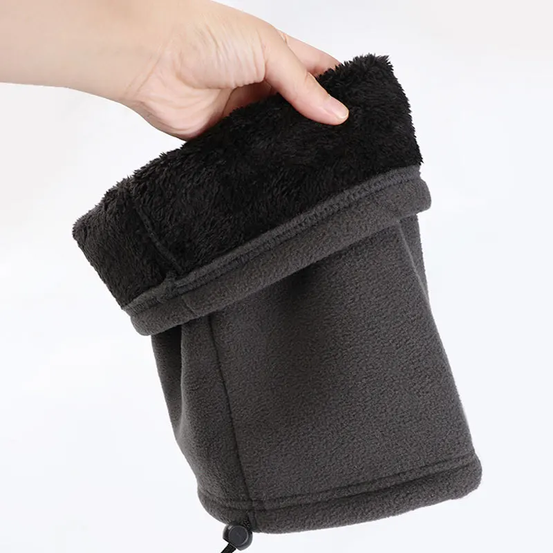 Winter warme fleece sjaal buitenrijmasker verdikte fleece sjaal hoes bergbeklimmen sjaal hoofdband unisex