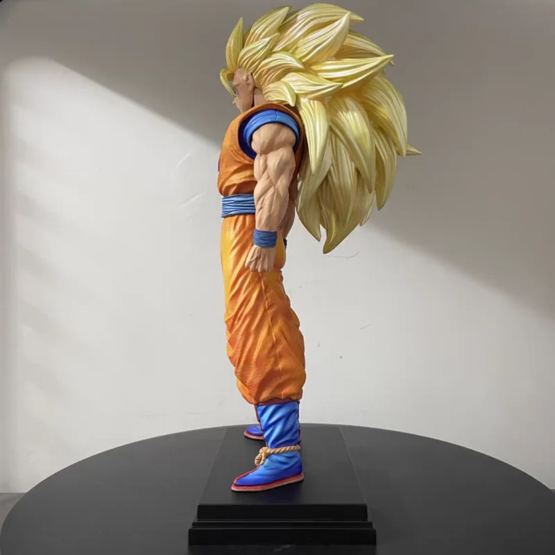 Stellar Orbit Super Saiyan 3Goku Action Figure Super Magic Gemodificeerde Dragon-Ball Handgemaakte Ornament Model Anime Speelgoed Jongen Gift