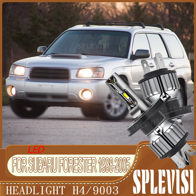 

Made of Durable Materials Last Longer h4 hi/low beam LED Headlight For Subaru Forester 1998 1999 2000 2001 2002 2003 2004 2005