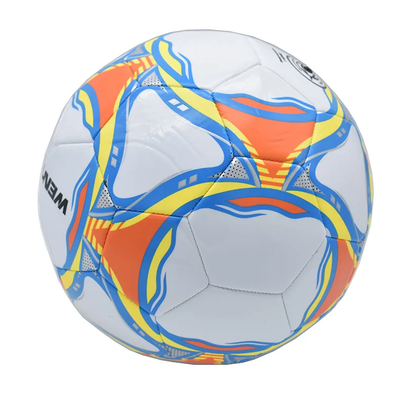 كرة قدم مقاس 5 رسمية من البولي يوريثان كلاسيكية لكرة القدم مقاومة للاهتراء في الهواء الطلق