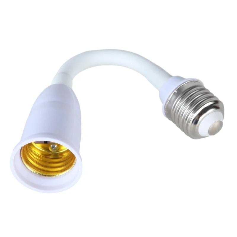 

Adjustable E27 Light Bulb Sockets Extension, 360 Degree Flexible Goosenecks Lamp Holder for Indoor Lighting HX5E