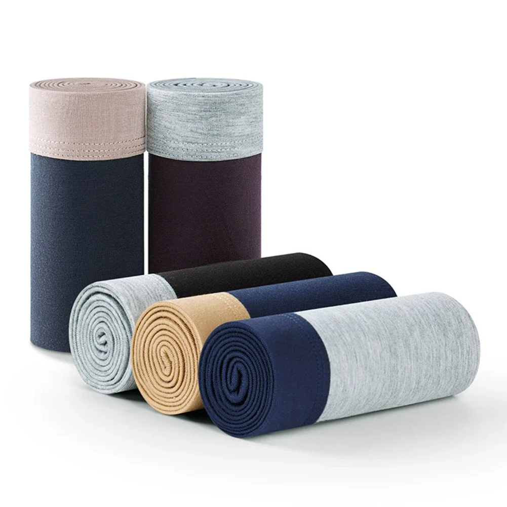 Mens Underwear Seamless Breathable Boxer Briefs Simple Thin Comfort Multicolor