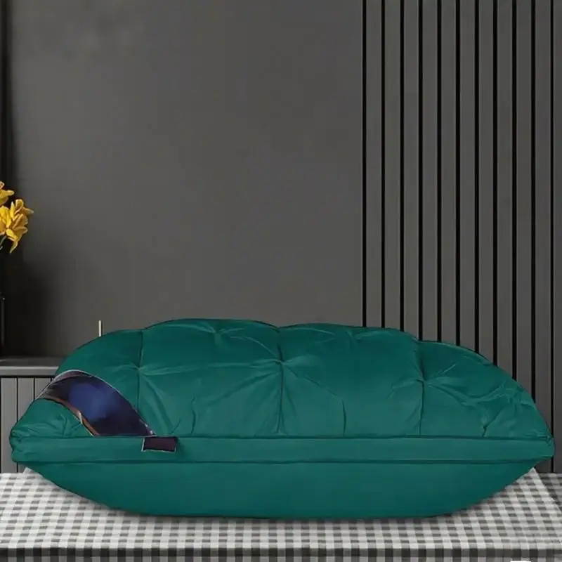 

Dark Green 2-Pack Bread Pillows, Soft and Supportive Cushion for Home Decor, Versatile Use in Living Room or Bedroom