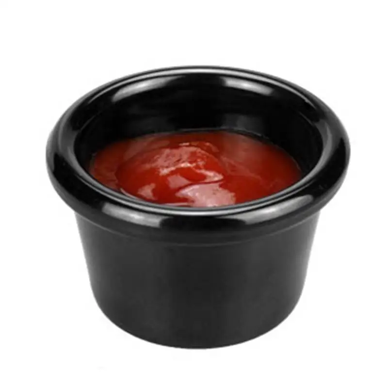 1Pcs 6cm American Tableware Cafe Lounge Bar Special Melamine Sauce Cup Sauce Containers Reusable Small Bowl For Dips Salad