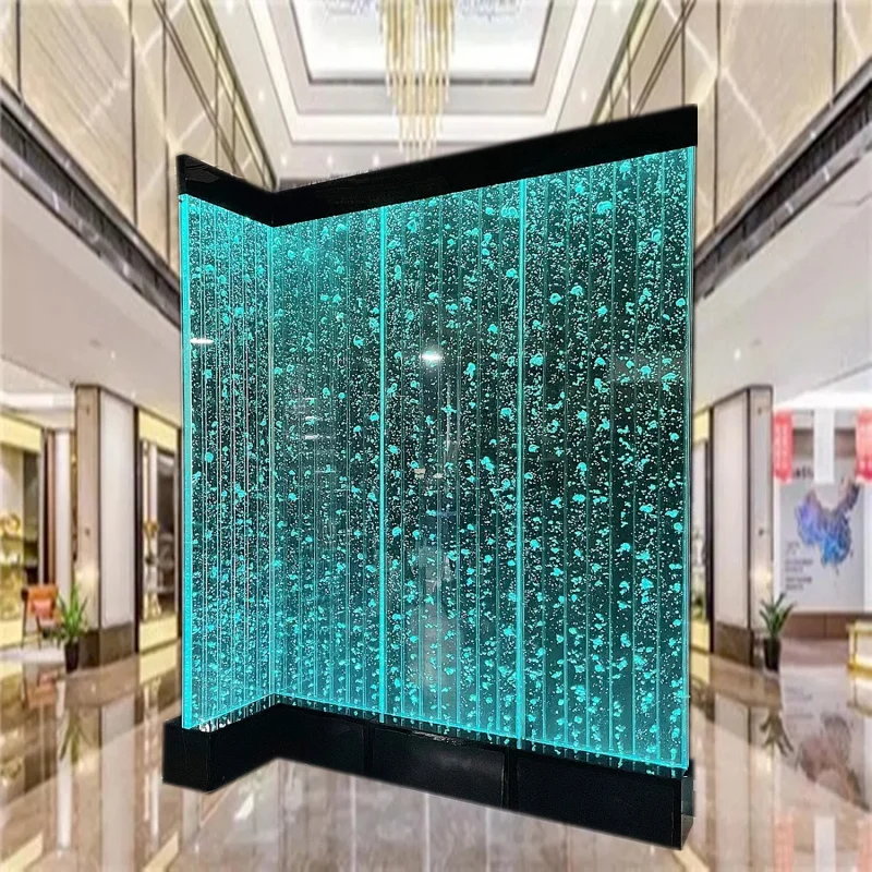 

Customize.Floor Standing Acrylic Bubble Wall with Multi-color Led Lights Bubble Panel