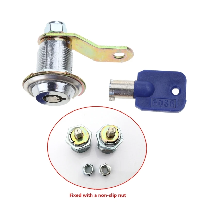 Suitable for Jamma Machines, Arcade Game Machine Door Lock Lock with for Key Dropshipping