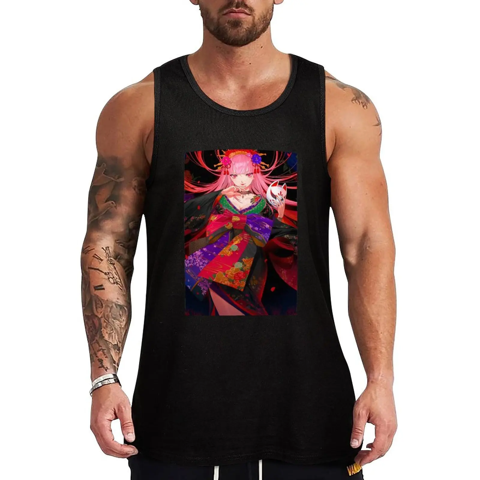 

Mori Calliope Tank Top basketball clothing men clothings Men's vest