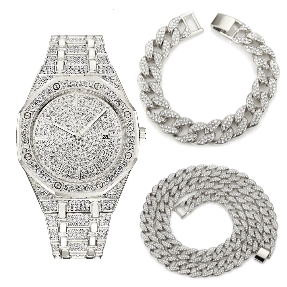 Reloj de Lujo con Cadena Cuban - Luxury Watch Miami reseña y precio