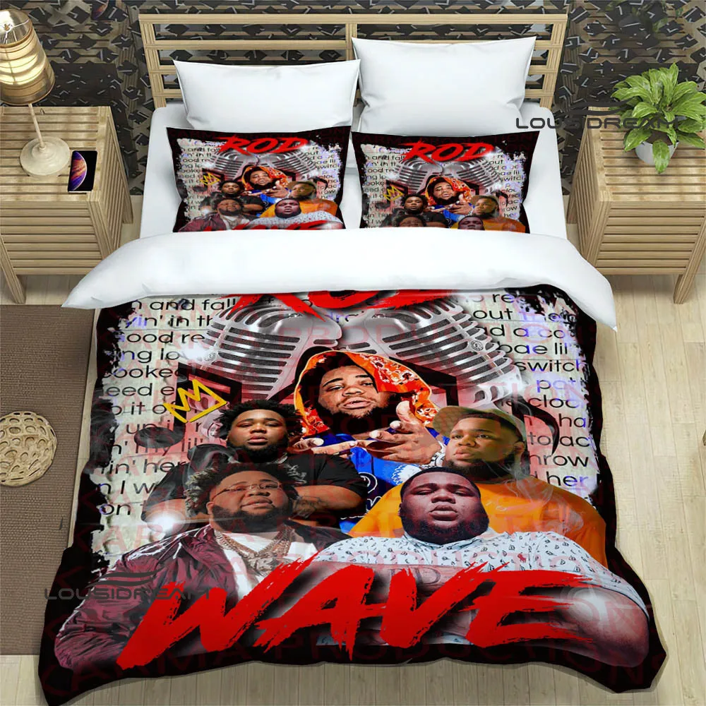 Rapper rod wave Printed Bedding Sets exquisite bed supplies set duvet cover comforter set bedding set luxury birthday gift