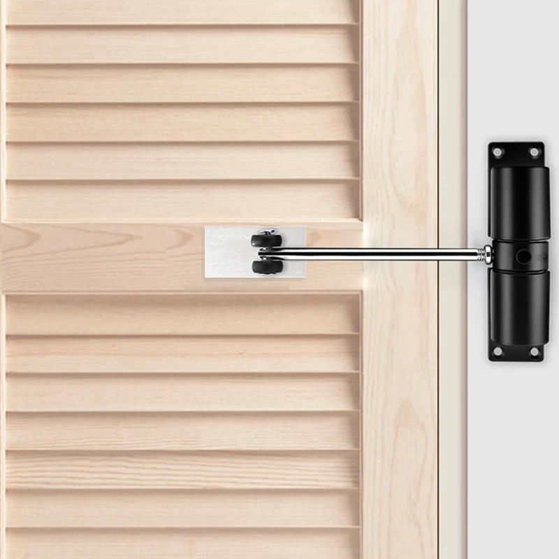 Simple Door Closer ครัวเรือนอัตโนมัติบานพับ Mute Closer ประตูที่มองไม่เห็นประตูอัตโนมัติ Closer