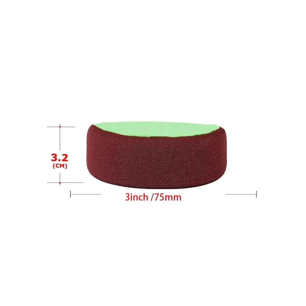 

Sponge Pads Buffing Pad Sanding Disc Spare Parts 3x 80mm/140mm/160mm Accessories Sanding Set Foam Kit Replacement